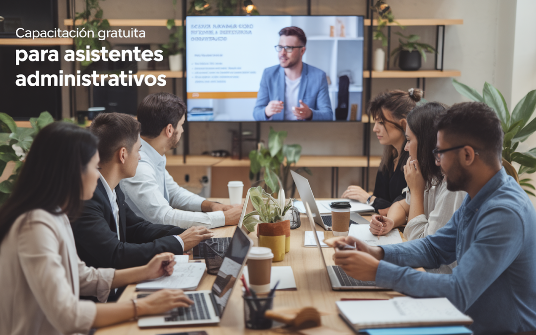Capacitación Gratuita para Asistentes Administrativos: ¡Potencia Tu Carrera y Habilidades!